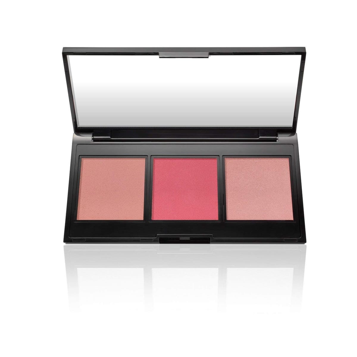 Laura Geller – Eye, Lip & Cheek Palette - Think Pink (Tropical Coral, Subtly Pink, Rose Gold)