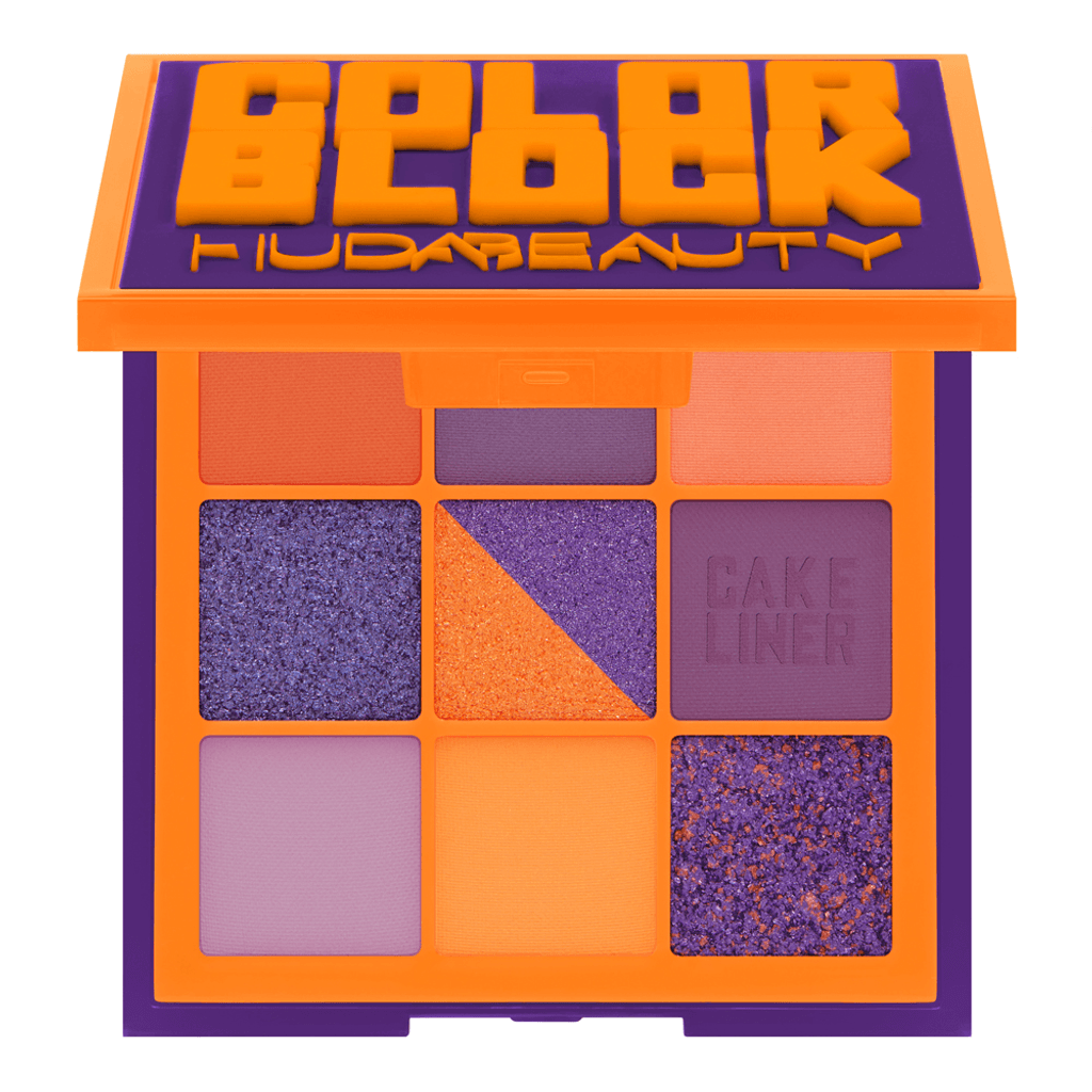HUDA Beauty – Orange & Purple Color Block Obsessions