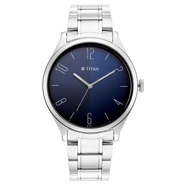 TITAN Men’s Stainless Steel Analog Watch - 1865SM01