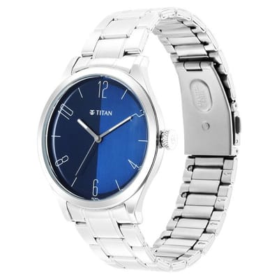TITAN Men’s Stainless Steel Analog Watch - 1865SM01_img_1