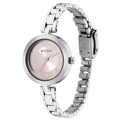 TITAN Women’s Stainless Steel Analog Watch - 2598SM06_img_2
