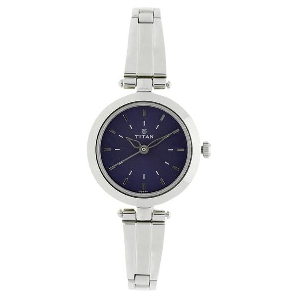 TITAN Women’s Stainless Steel Analog Watch - 2574SM01