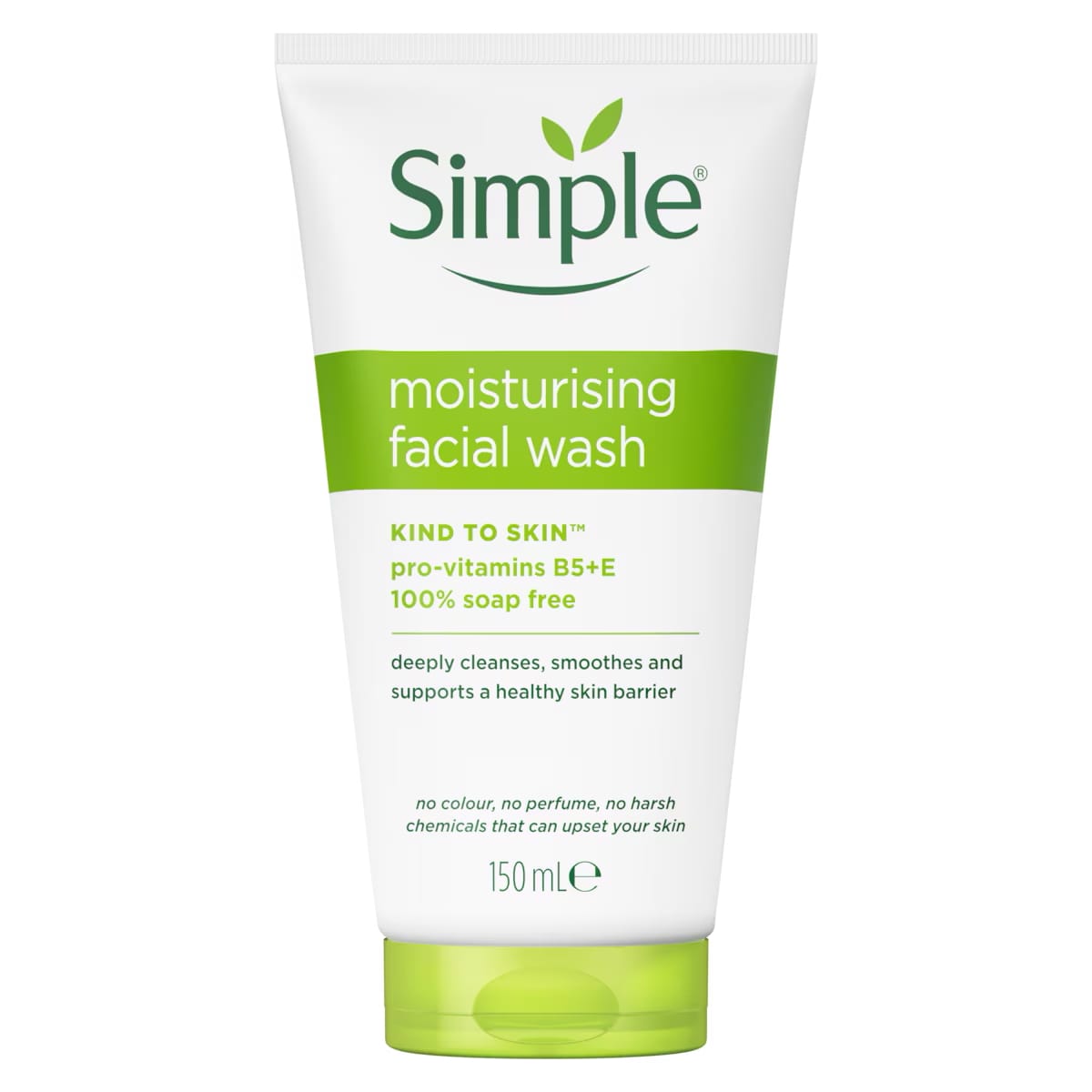 Simple – Moisturising Facial Wash (Vitamin B5 + E)