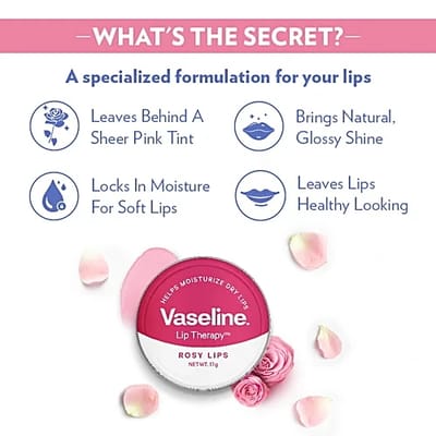 Unilever – Vaseline Lip Therapy Rosy Lips (Soothes Dry Lips)_img_2