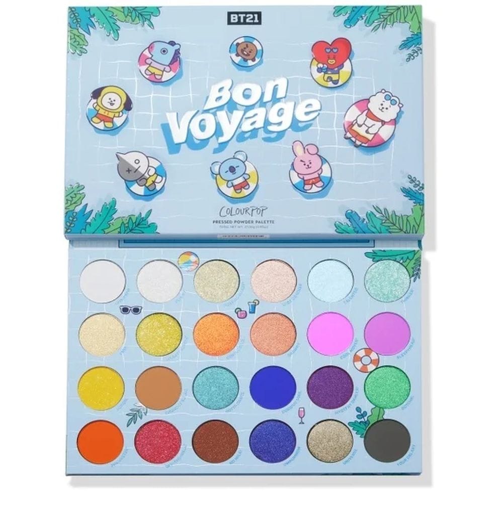 ColourPop Bon Voyage Pressed Powder Palette