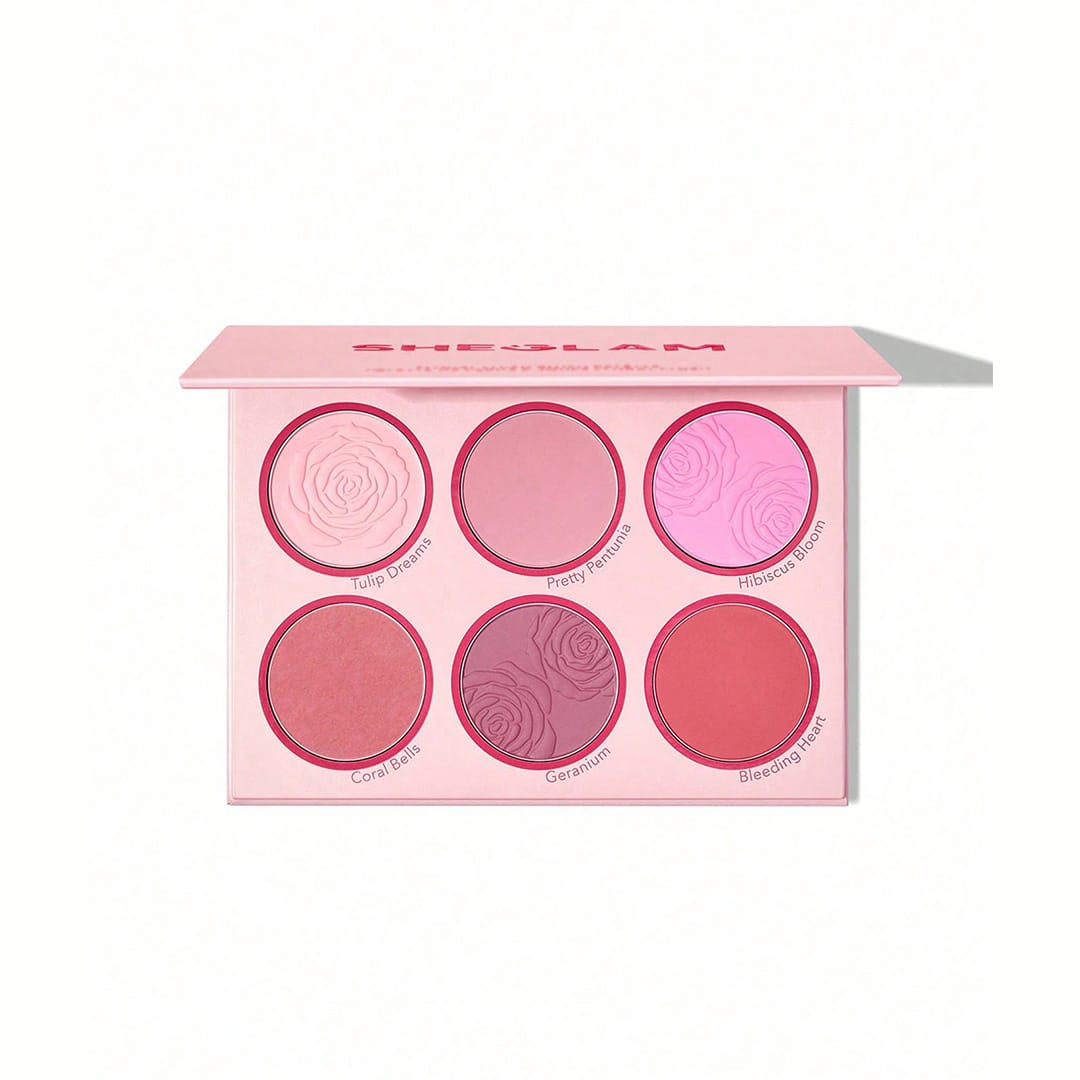SHEGLAM – Floral Flush Blush Palette - Blushing Bouquet