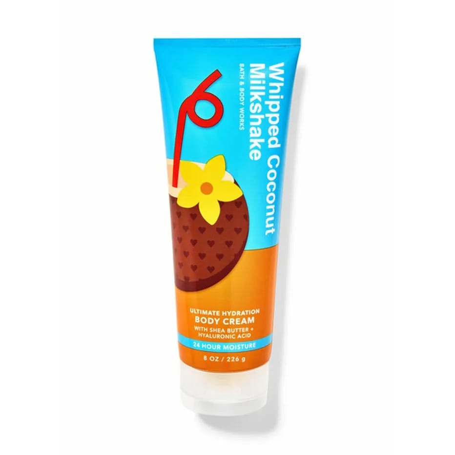 Bath & Body Works Ultimate Hydration Body Cream – Whipped Coconut Milkshake