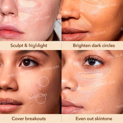 SHEGLAM Perfect Skin High Coverage Concealer_img_1