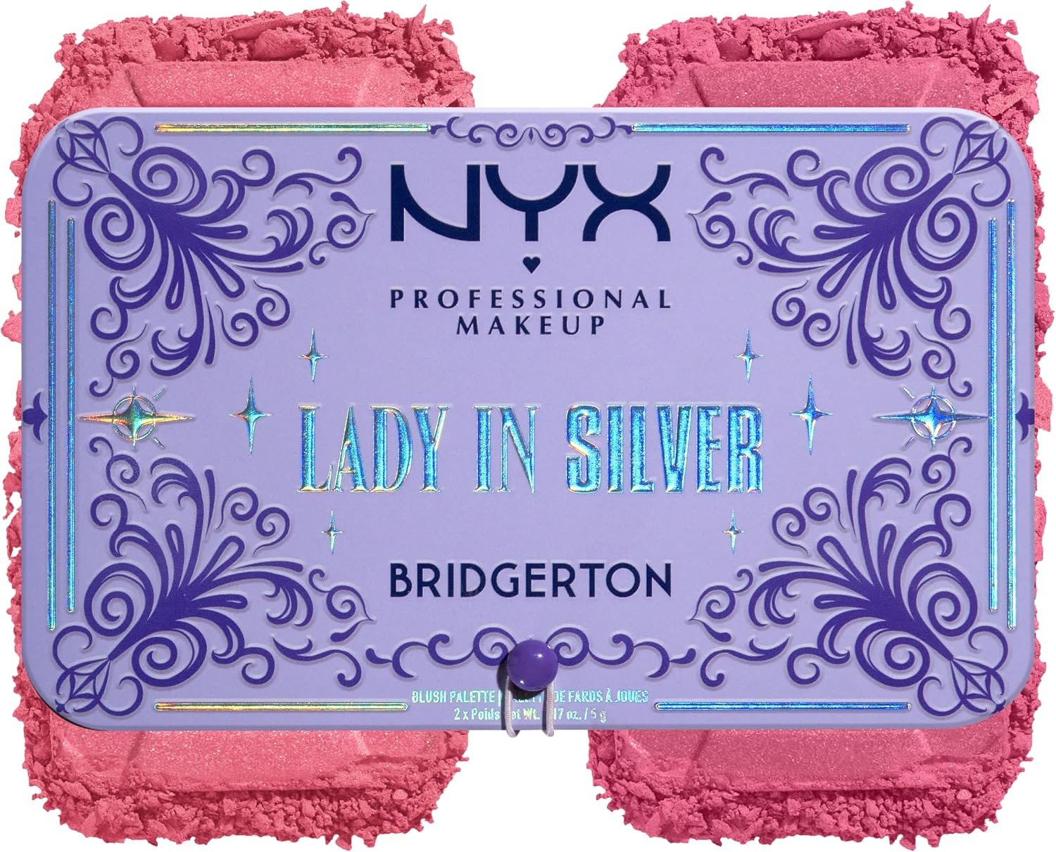 NYX Professional Makeup - Lady in Silver Bridgerton Blush Palette