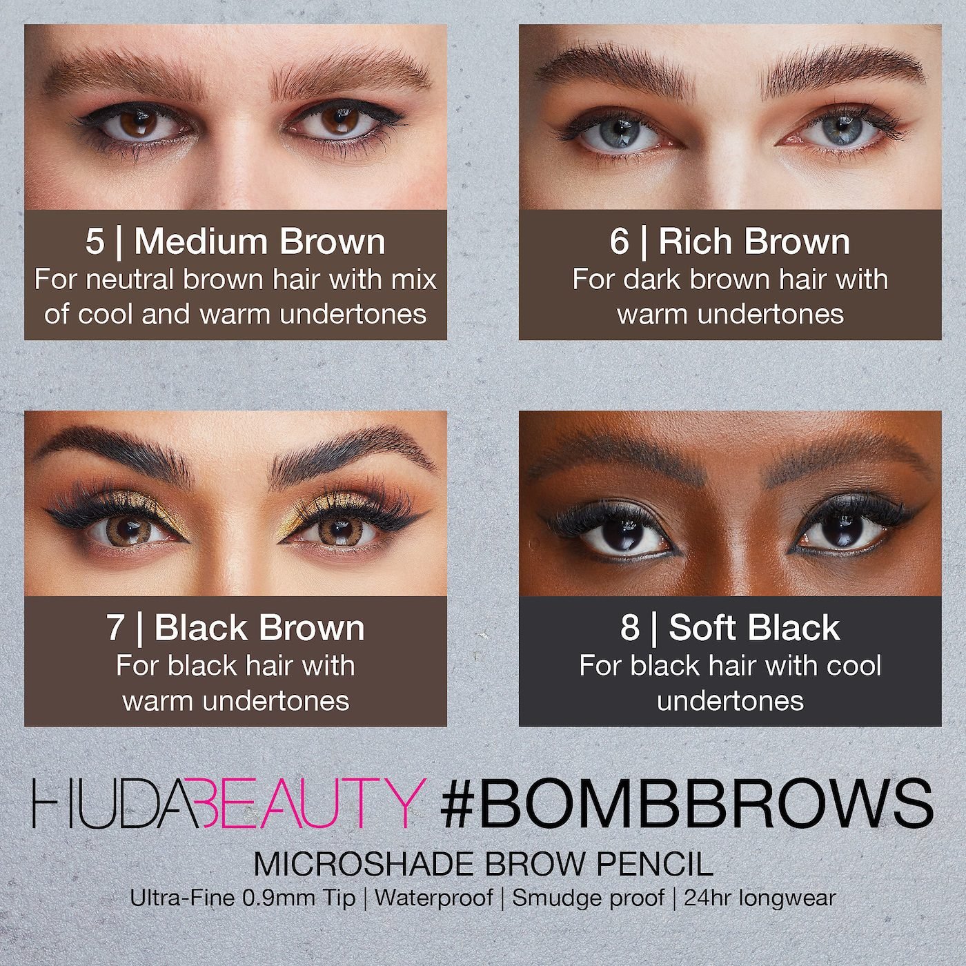 Huda Beauty - #BombBrows Microshade Brow Pencil