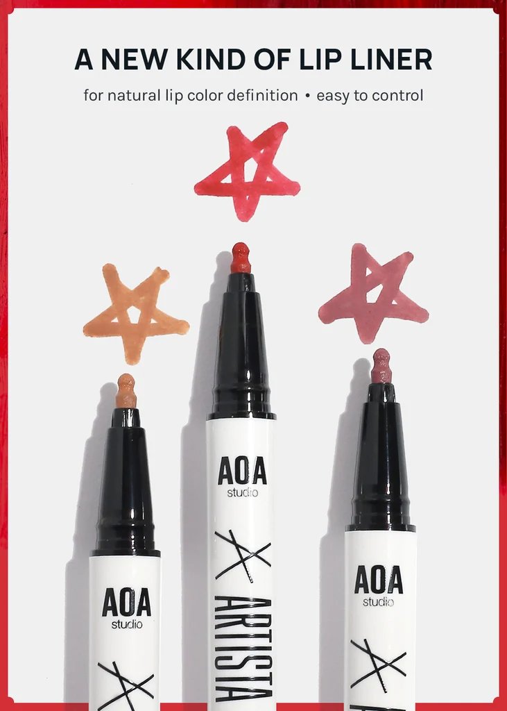 AOA Studio - Artista Fine Tip Eyeliner Eye Liner Pen