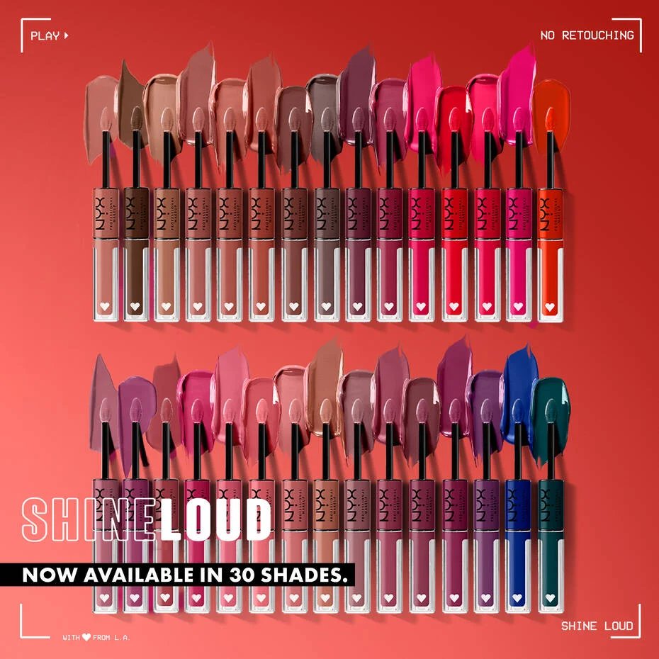 NYX Professional Makeup - Shine Loud High Shine Lip Color