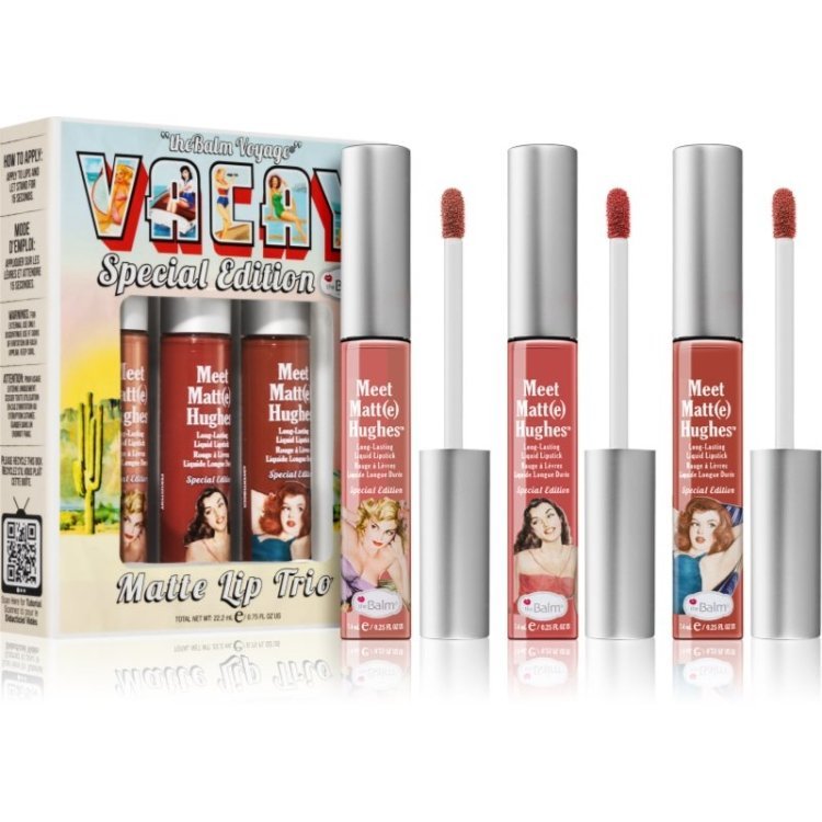 TheBalm - The Blam Voyage Vacay Special Edition Matte Lip Trio