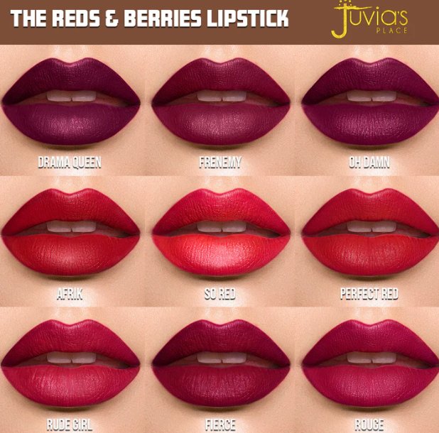 Juvia's Place - The Red Satin Creamy Lipstick