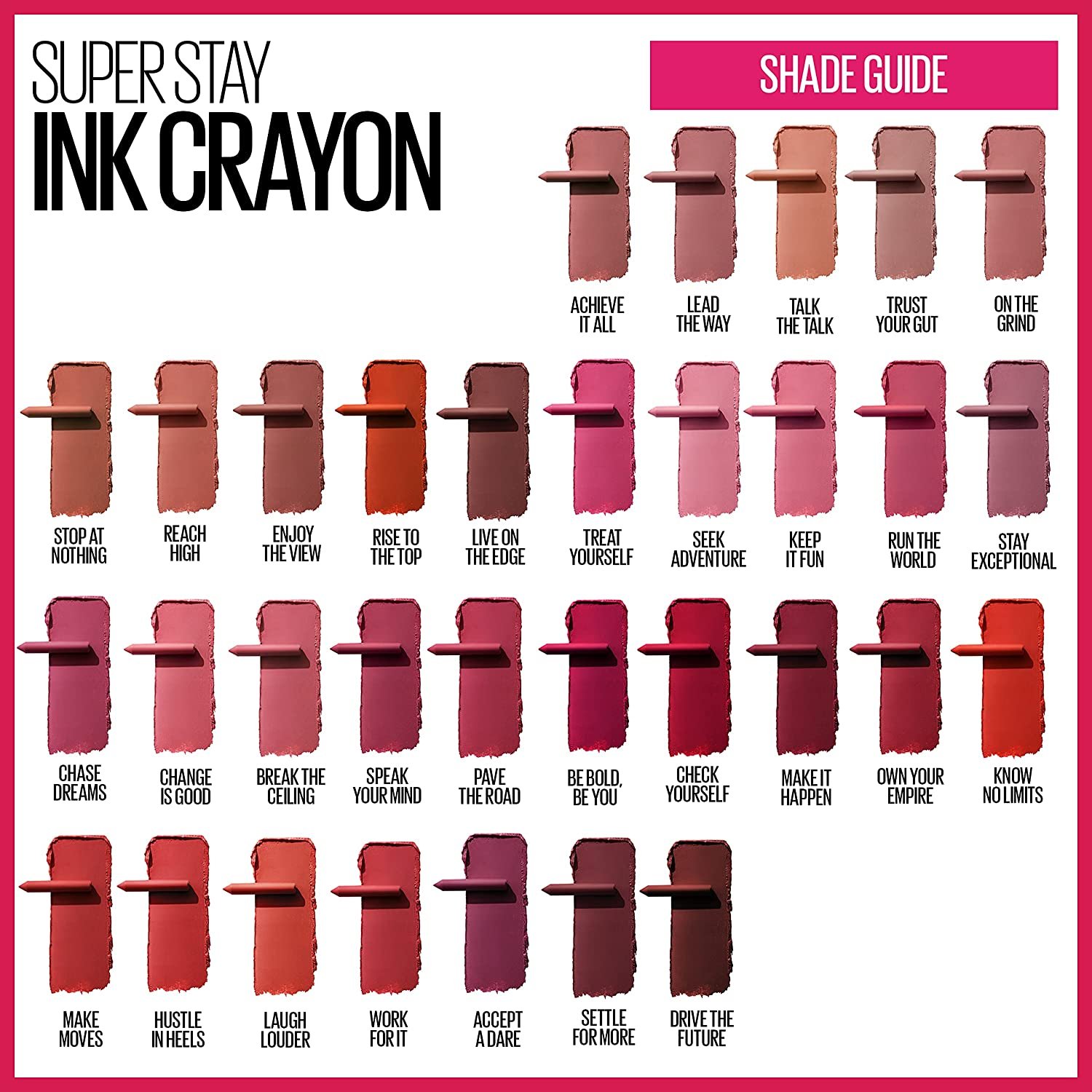 Maybelline New York - Super Stay Ink Crayon Lipstick