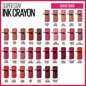 Maybelline New York - Super Stay Ink Crayon Lipstick - Beautifly Bangladesh