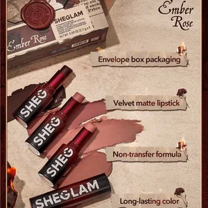 SHEGLAM - Ember Rose Long Lasting Matte Lipstick - Beautifly Bangladesh