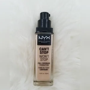 NYX Professional Makeup - Can't Stop Won't Stop Full Coverage Foundation - Shade 4