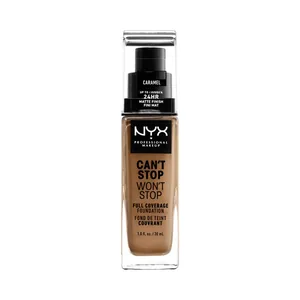 NYX Professional Makeup - Can't Stop Won't Stop Full Coverage Foundation - Shade 8