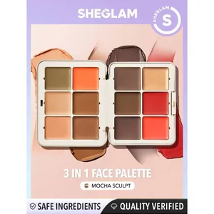 SHEGLAM - All About That Face Multifunctional Face Palette - Shade 2