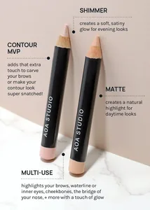 AOA Studio - Glow Baby Charity Edition Liquid Highlighter 5 Piece Set - Shade 2