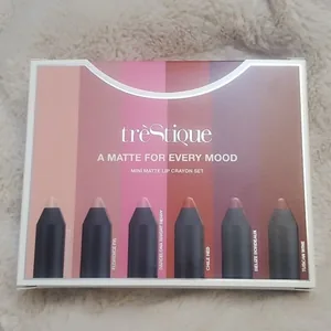 Trestique - A Matte for Every Mood (mini Matte Lip Crayon Set) Nantucket Nude, Florence Fig, Barcelona Bright Berry, Chile Red, Belize Bordeaux, Tuscan Wine - Beautifly Bangladesh
