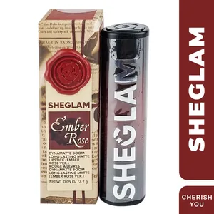 SHEGLAM - Ember Rose Long Lasting Matte Lipstick - Shade 6