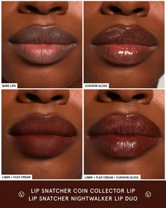 ONE/SIZE by Patrick Starrr - Lip Snatcher Velvet Flex Cream & Cushion Gloss Lip Duo - Shade 2