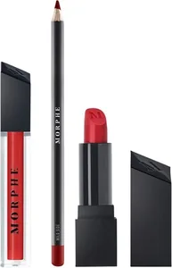 Morphe - Out & a Pout Fiery Red Lip Trio - Shade 2