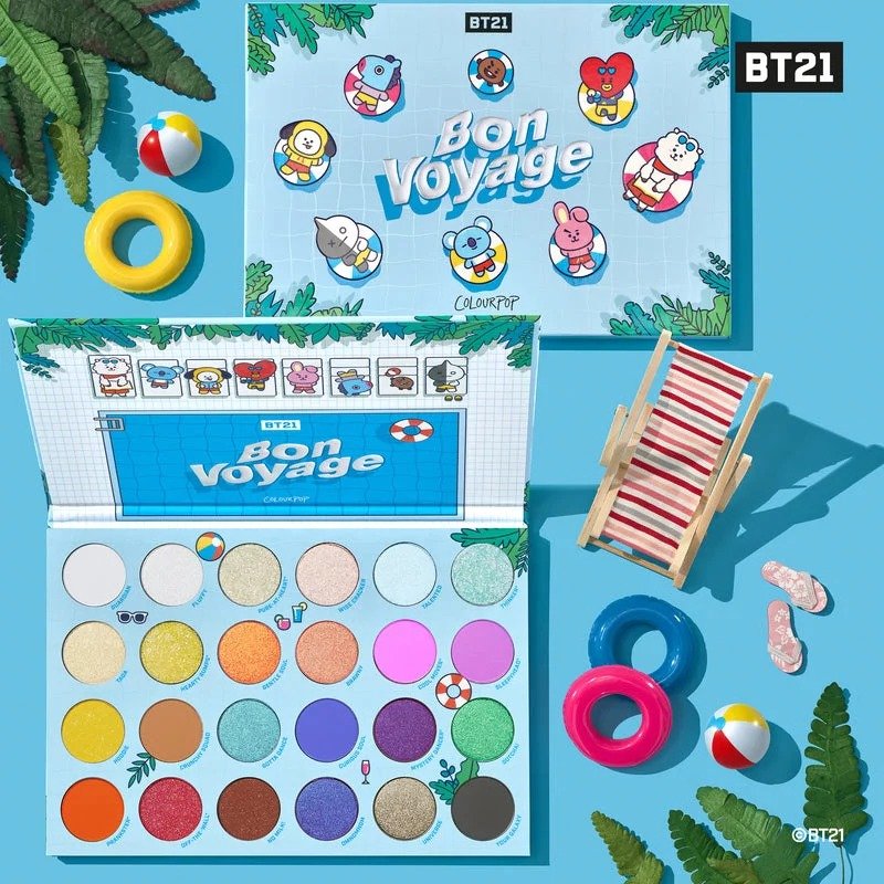 ColourPop - Bon Voyage Pressed Powder Palette