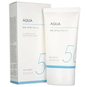 Missha - Aqua Sun Spf50+ Pa++++ All Around Safe Block Dermatologically Tested - Shade 2