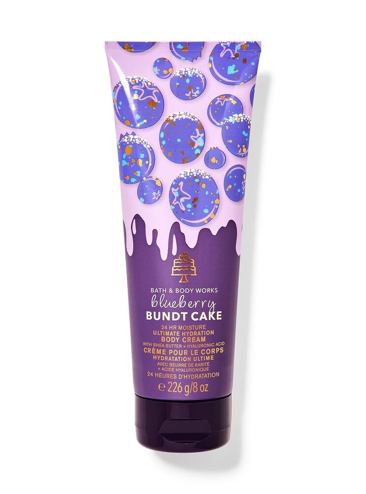 Bath & Body Works - Blueberry Bundt Cake Ultimate Hydration Body Cream