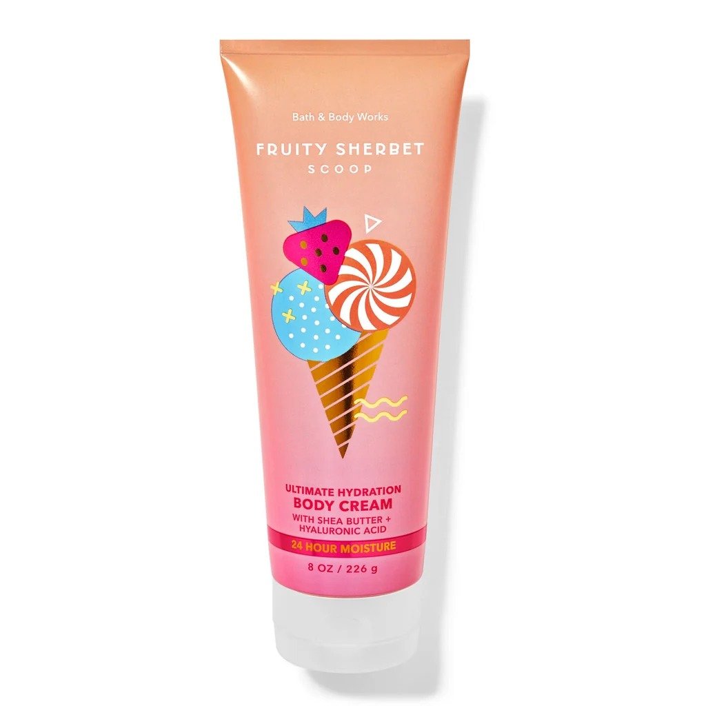 Bath & Body Works - Fruity Sherbet Scoop Ultimate Hydration Body Cream