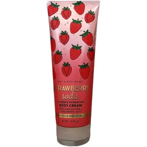 Bath & Body Works - Strawberry Soda Ultimate Hydration Body Cream - Shade 2