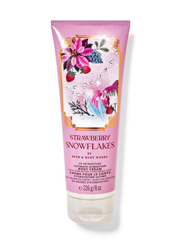 Bath & Body Works - Strawberry Snowflakes Ultimate Hydration Body Cream
