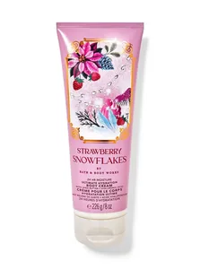 Bath & Body Works - Strawberry Snowflakes Ultimate Hydration Body Cream - Beautifly Bangladesh