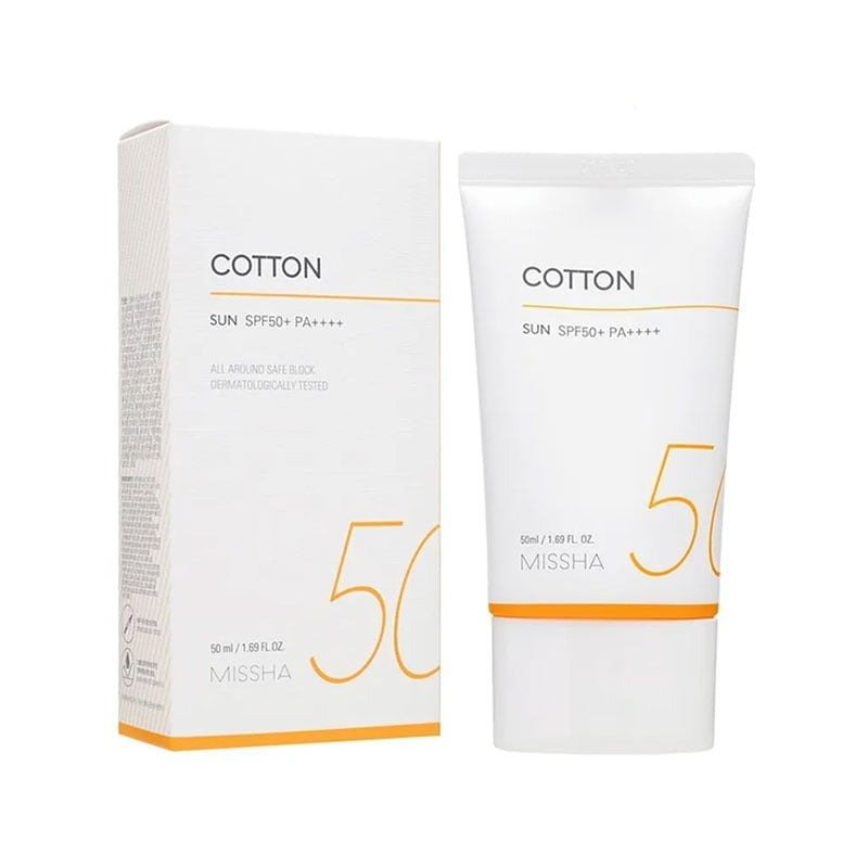 Missha - Cotton Sun Spf50+ Pa++++