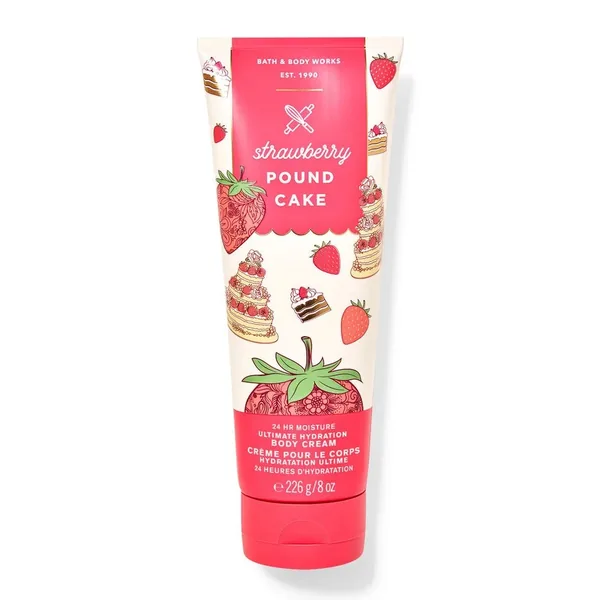 Bath & Body Works - Strawberry Pound Cake Ultimate Hydration Body Cream Price in Bangladesh