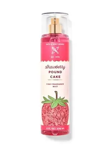 Bath & Body Works - Strawberry Pound Cake Fine Fragrance Mist - Shade 3