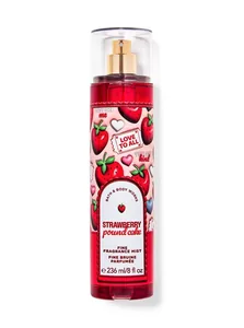 Bath & Body Works - Strawberry Pound Cake Fine Fragrance Mist - Shade 4