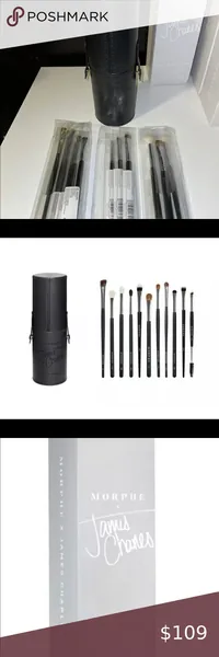Morphe - The Eye Brush Set 13 Piece Brush Collection with Custom Tubby M441, E62, M433, M46, M506, M224, M166, M124, M152, M508, M410, M158, M250 Price in Bangladesh