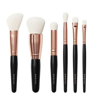 Morphe - Rose Away 6 Piece Travel Brush Set - Shade 2