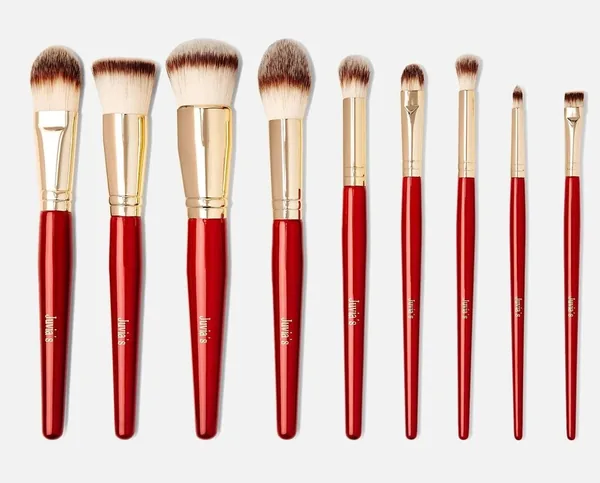 Juvia's Place - 9 Professional PRO Red Makeup Brush Set Price in Bangladesh