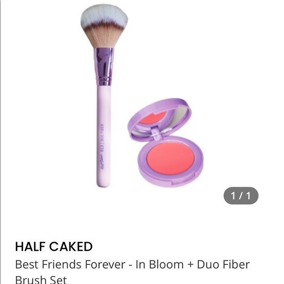 Half Caked - Best Friend Forever in Bloom, Duo Fiber Brush Set