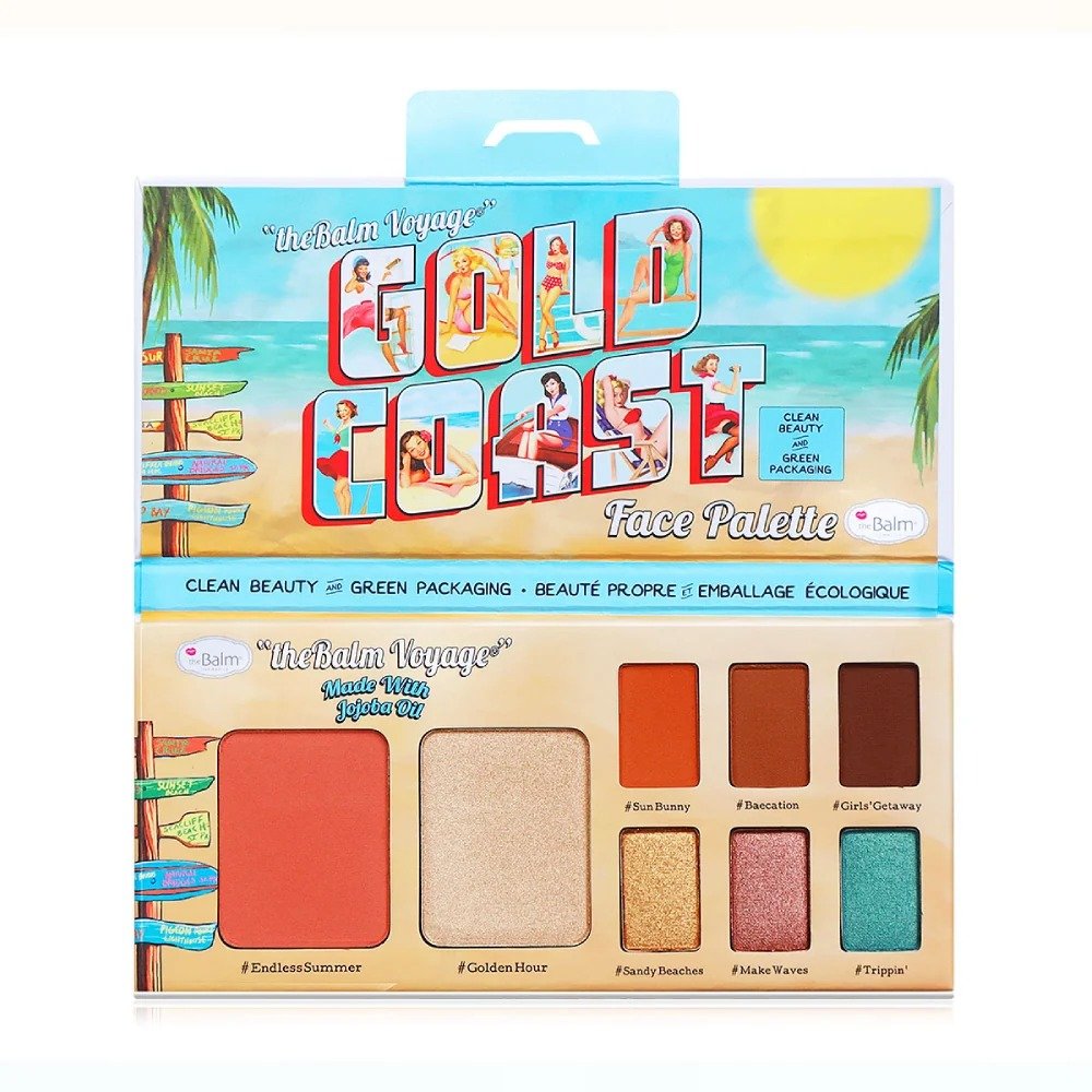 TheBalm - Voyage Gold Coast Face Palette