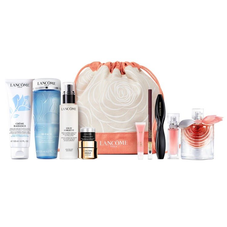 Lancôme - Gift Set (bag, Perfume 2 Pcs, Lotion, Mascara)