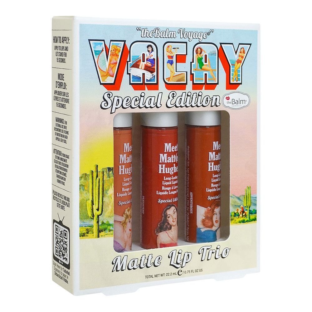 TheBalm - The Blam Voyage Vacay Special Edition Matte Lip Trio