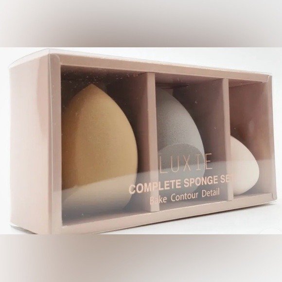Luxie - Complete Sponge Set Bake, Contour & Detail