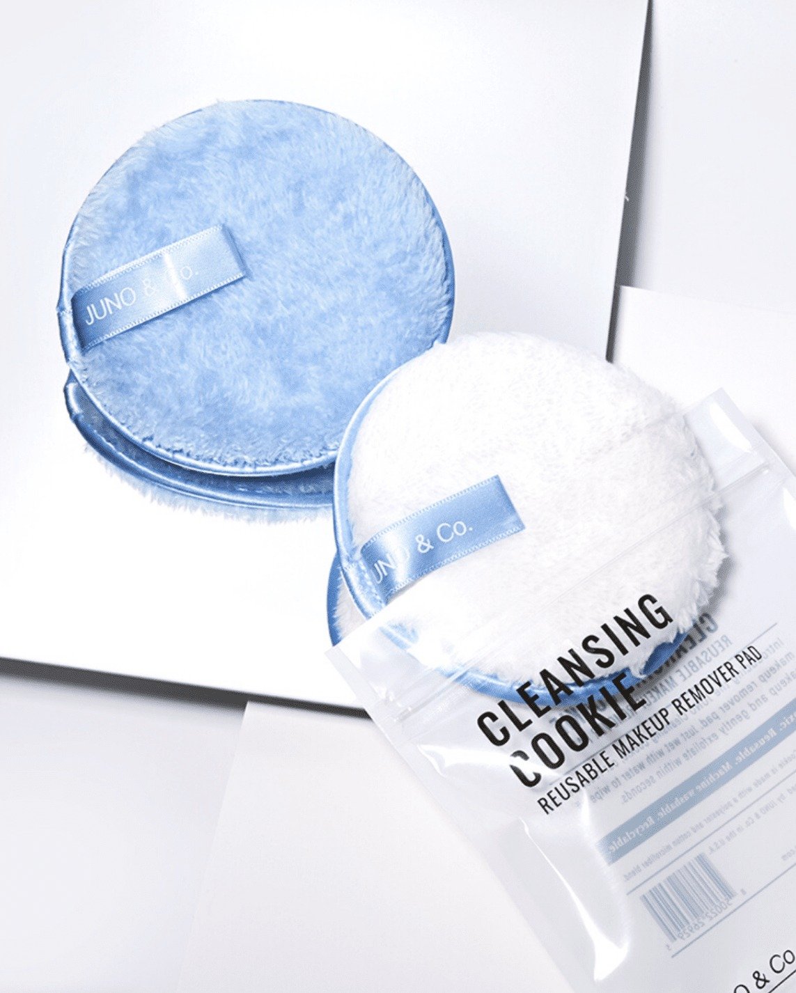 Juno & Co - Cleansing Cookie Reusable Makeup Remover Pad (holiday Edition)