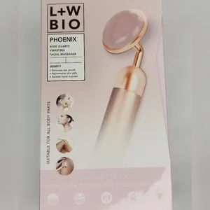L+W BIO - Phoenix Rose Quartz Vibrating Facial Massager - Shade 2
